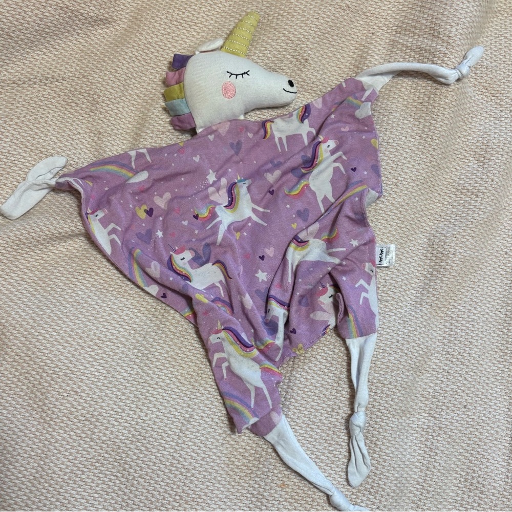 Little Sleepies Purple Unicorn Lovey